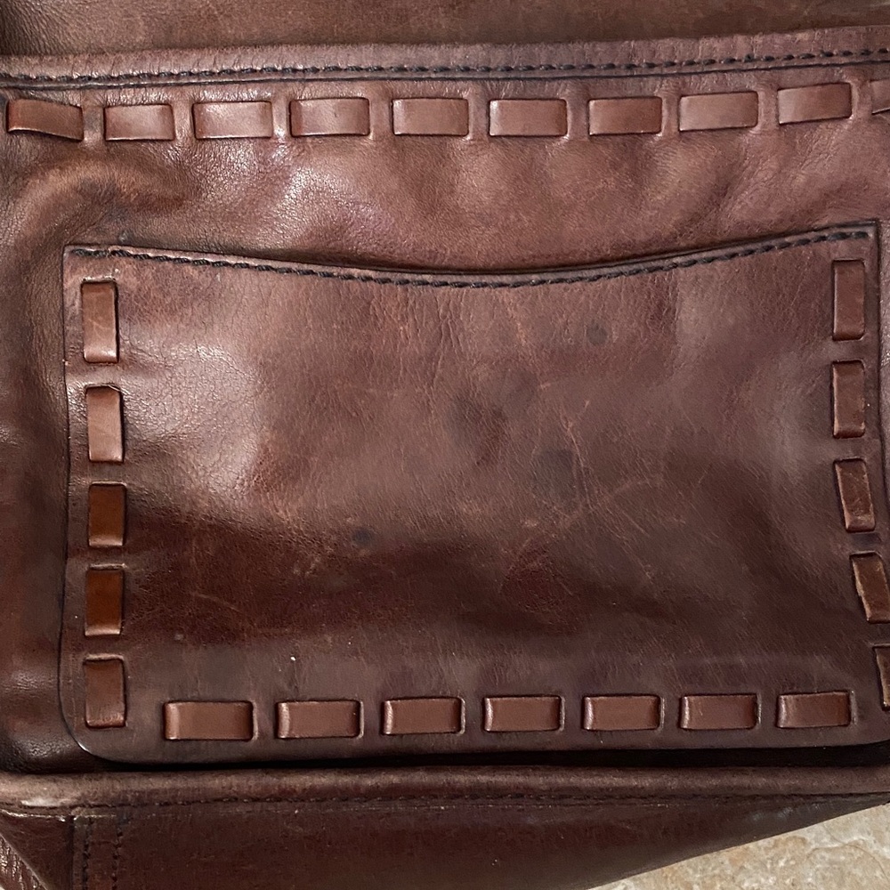 Brown Leather Coach Shoulder Bag - Picture 6 of 6